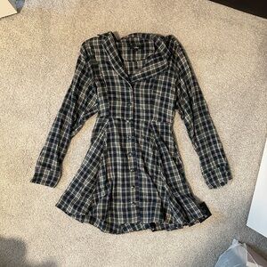 Lulus plaid dress